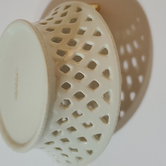 Formalities By Baum Bros. Vintage Victorian Rose Trinket Basket - Picture 12 of 12